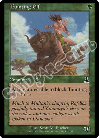 122 / 143 Taunting Elf comune (EN) -NEAR MINT-