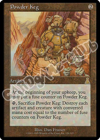 136 / 143 Powder Keg rara (EN) -NEAR MINT-