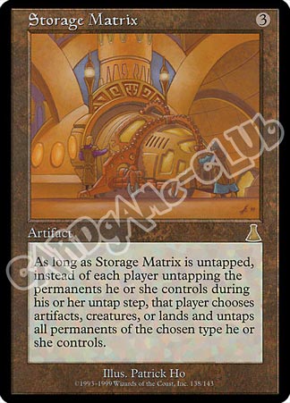 138 / 143 Storage Matrix rara (EN) -NEAR MINT-