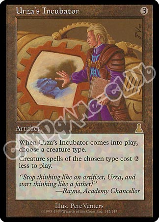142 / 143 Urza's Incubator rara (EN) -NEAR MINT-