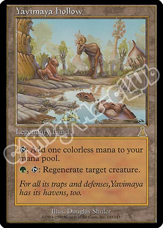 143 / 143 Yavimaya Hollow rara (EN) -NEAR MINT-