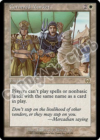 014 / 350 Cornered Market rara (EN) -NEAR MINT-