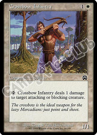 016 / 350 Crossbow Infantry comune (EN) -NEAR MINT-
