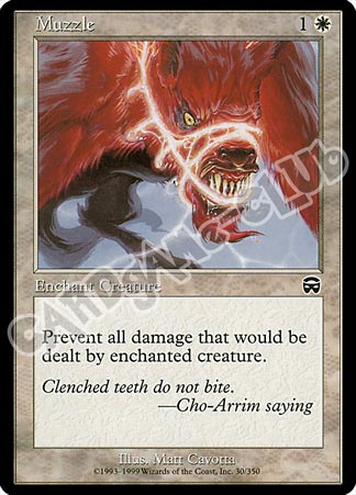 030 / 350 Muzzle comune (EN) -NEAR MINT-