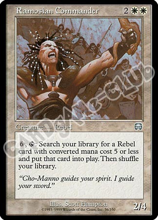 036 / 350 Ramosian Commander non comune (EN) -NEAR MINT-