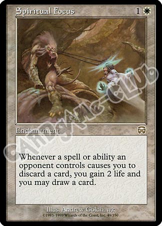 049 / 350 Spiritual Focus rara (EN) -NEAR MINT-