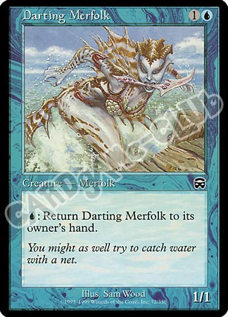 072 / 350 Darting Merfolk comune (EN) -NEAR MINT-