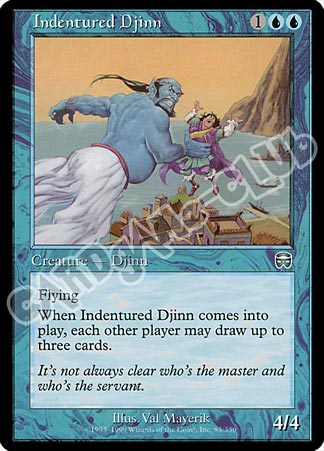 085 / 350 Indentured Djinn non comune (EN) -NEAR MINT-