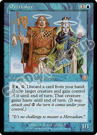 089 / 350 Overtaker rara (EN) -NEAR MINT-