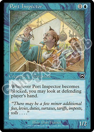 090 / 350 Port Inspector comune (EN) -NEAR MINT-