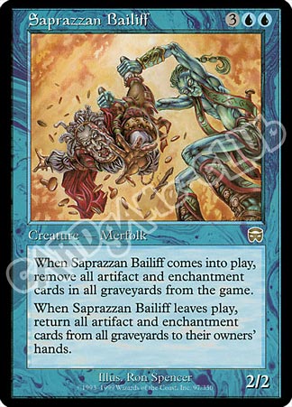 097 / 350 Saprazzan Bailiff rara (EN) -NEAR MINT-