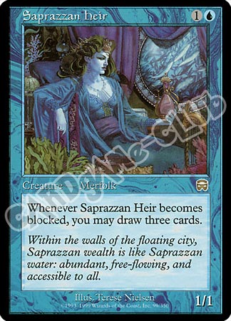 099 / 350 Saprazzan Heir rara (EN) -NEAR MINT-