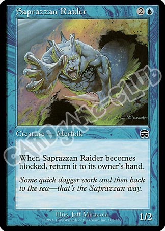 102 / 350 Saprazzan Raider comune (EN) -NEAR MINT-