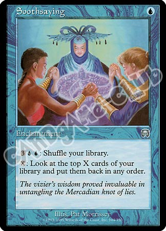 104 / 350 Soothsaying non comune (EN) -NEAR MINT-