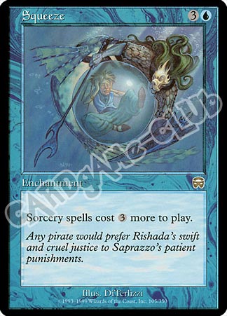 105 / 350 Squeeze rara (EN) -NEAR MINT-