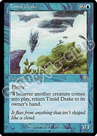 111 / 350 Timid Drake non comune (EN) -NEAR MINT-