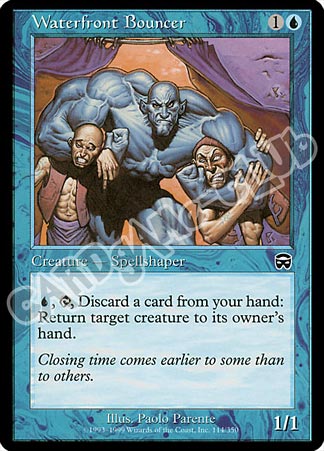 114 / 350 Waterfront Bouncer comune (EN) -NEAR MINT-