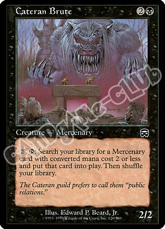 120 / 350 Cateran Brute comune (EN) -NEAR MINT-