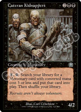 122 / 350 Cateran Kidnapper non comune (EN) -NEAR MINT-