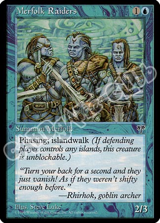 Merfolk Raiders comune (EN) -NEAR MINT-