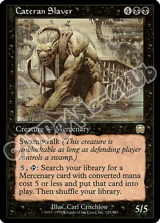 125 / 350 Cateran Slaver rara (EN) -NEAR MINT-