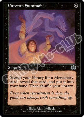 126 / 350 Cateran Summons non comune (EN) -NEAR MINT-