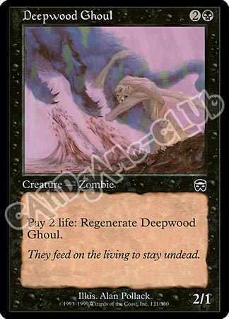 131 / 350 Deepwood Ghoul comune (EN) -NEAR MINT-