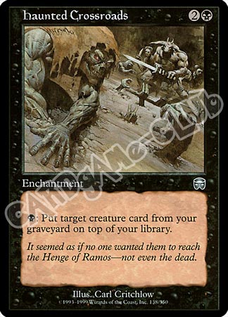 138 / 350 Haunted Crossroads non comune (EN) -NEAR MINT-