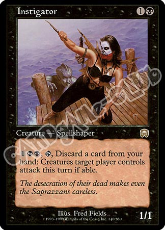 140 / 350 Instigator rara (EN) -NEAR MINT-