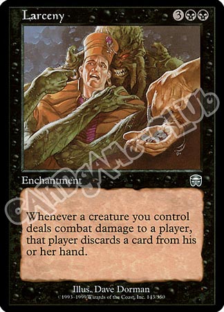 143 / 350 Larceny non comune (EN) -NEAR MINT-