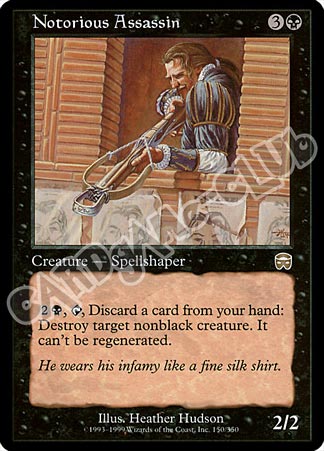 150 / 350 Notorious Assassin rara (EN) -NEAR MINT-