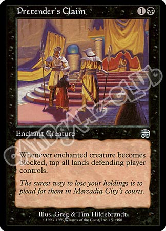 151 / 350 Pretender's Claim non comune (EN) -NEAR MINT-