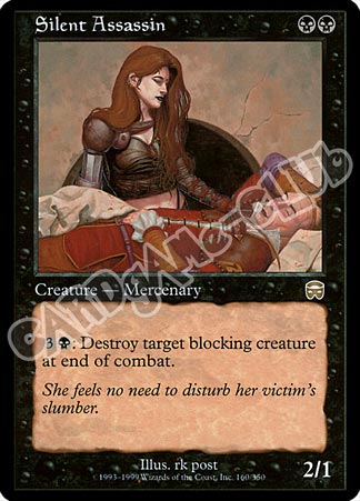 160 / 350 Silent Assassin rara (EN) -NEAR MINT-