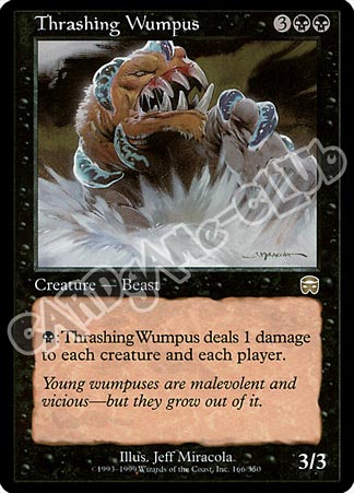 166 / 350 Thrashing Wumpus rara (EN) -NEAR MINT-