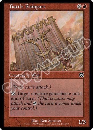 173 / 350 Battle Rampart comune (EN) -NEAR MINT-