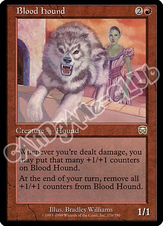 176 / 350 Blood Hound rara (EN) -NEAR MINT-