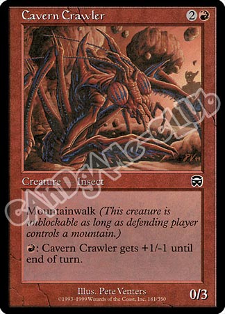 181 / 350 Cavern Crawler comune (EN) -NEAR MINT-