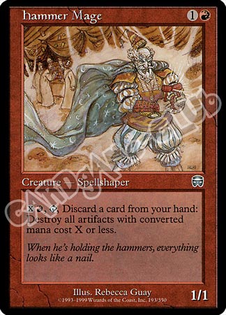 193 / 350 Hammer Mage non comune (EN) -NEAR MINT-