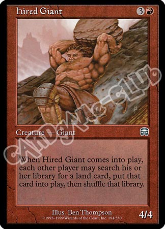 194 / 350 Hired Giant non comune (EN) -NEAR MINT-