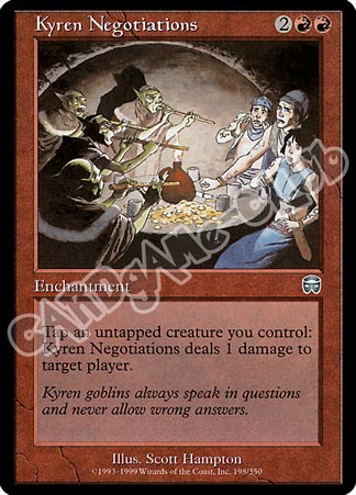 198 / 350 Kyren Negotiations non comune (EN) -NEAR MINT-