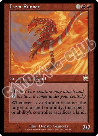 200 / 350 Lava Runner rara (EN) -NEAR MINT-