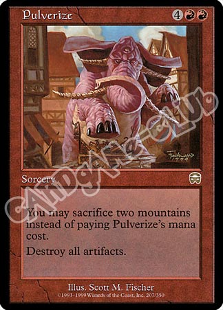 207 / 350 Pulverize rara (EN) -NEAR MINT-