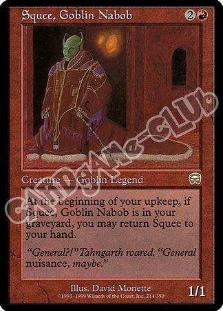 214 / 350 Squee, Goblin Nabob rara (EN) -NEAR MINT-