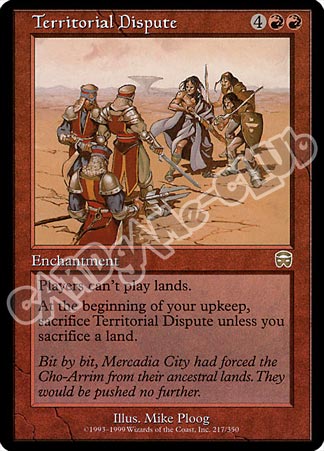 217 / 350 Territorial Dispute rara (EN) -NEAR MINT-