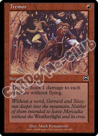 220 / 350 Tremor comune (EN) -NEAR MINT-