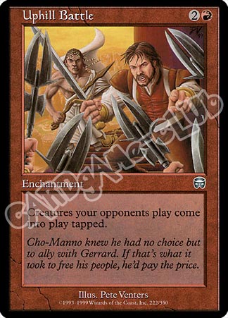 222 / 350 Uphill Battle non comune (EN) -NEAR MINT-