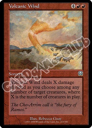 223 / 350 Volcanic Wind non comune (EN) -NEAR MINT-