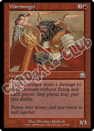 225 / 350 Warmonger non comune (EN) -NEAR MINT-