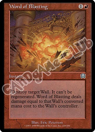 228 / 350 Word of Blasting non comune (EN) -NEAR MINT-