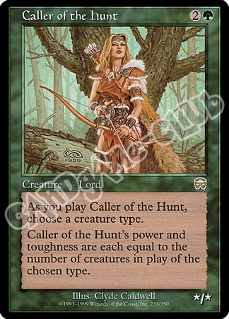 233 / 350 Caller of the Hunt rara (EN) -NEAR MINT-